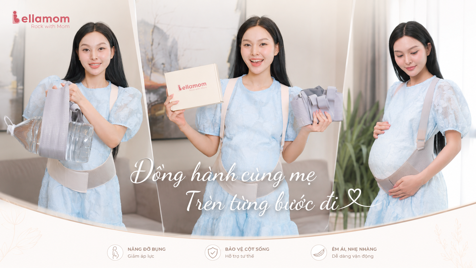 Đồng hành cùng mẹ trên từng bước đi