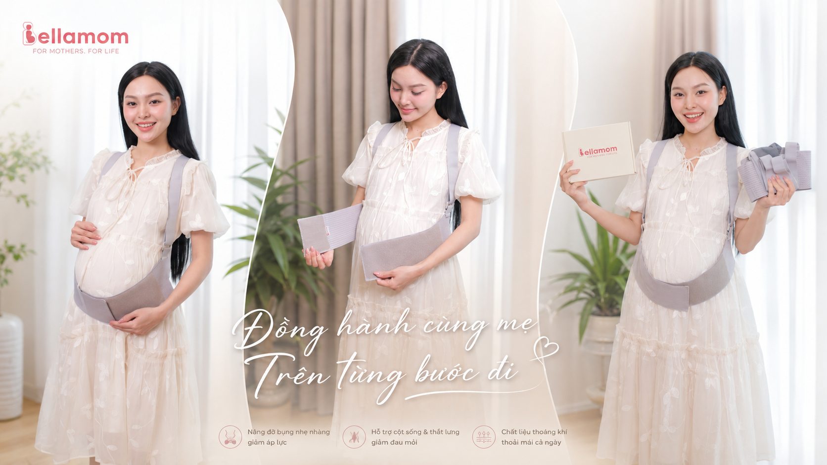 Đồng hành cùng mẹ trên từng bước đi
